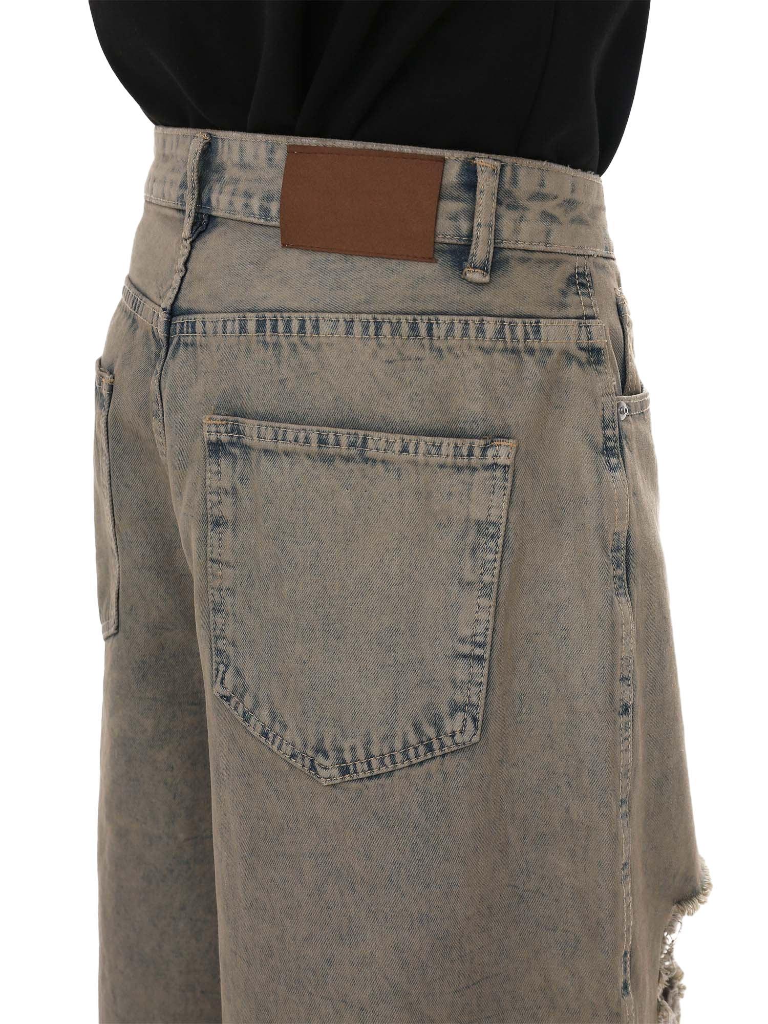 1984 Wasteland Style Ripped And Dirty Denim Jort - 2118