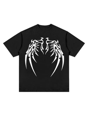 Original Bone Wing Street Rap T-shirt SP240516GOM2