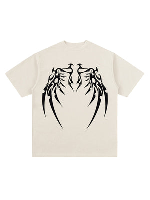 Original Bone Wing Street Rap T-shirt SP240516GOM2