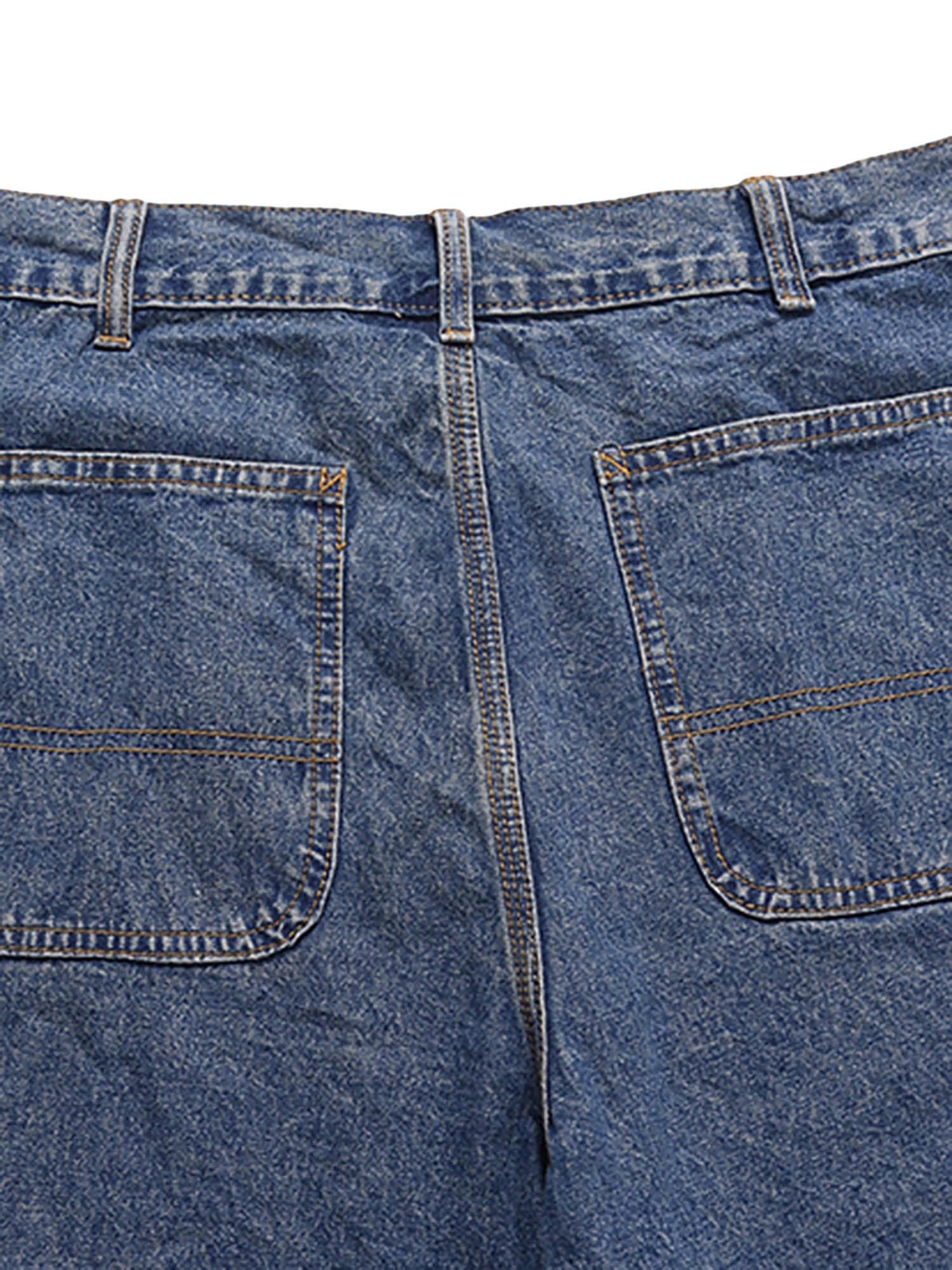 1984 Retro Blue Denim Shorts