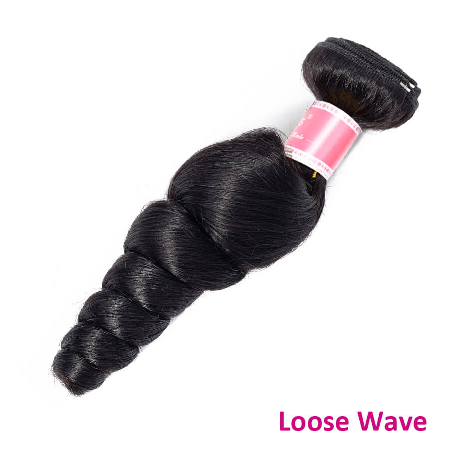 One Bundle Sale Straight/Body Wave/Curly/Deep Wave/Water Wave/Loose Wave Brazilian Hair Weave Bundles 100% Unprocessed Virgin Human Hair hermosahair