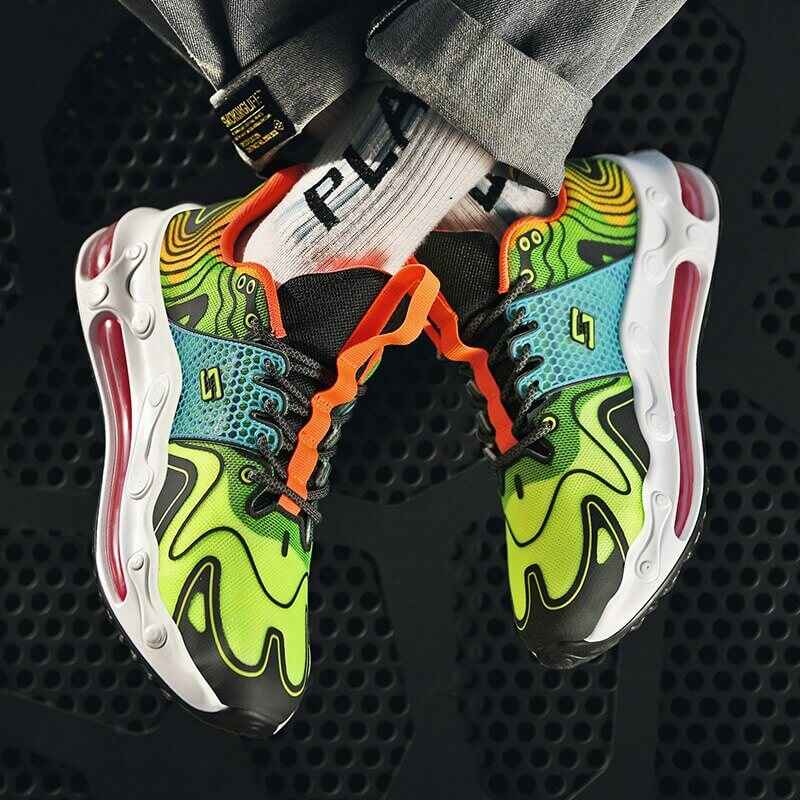 Athletic shoes for men 'Velzard Electro' air cushion Sneakers