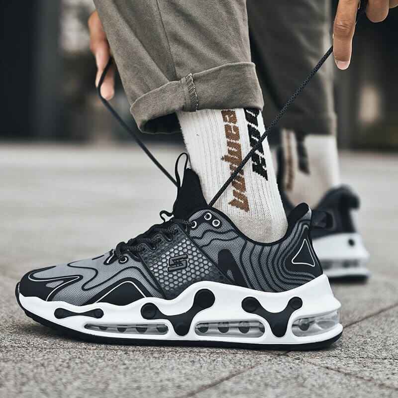 Athletic shoes for men 'Velzard Electro' air cushion Sneakers