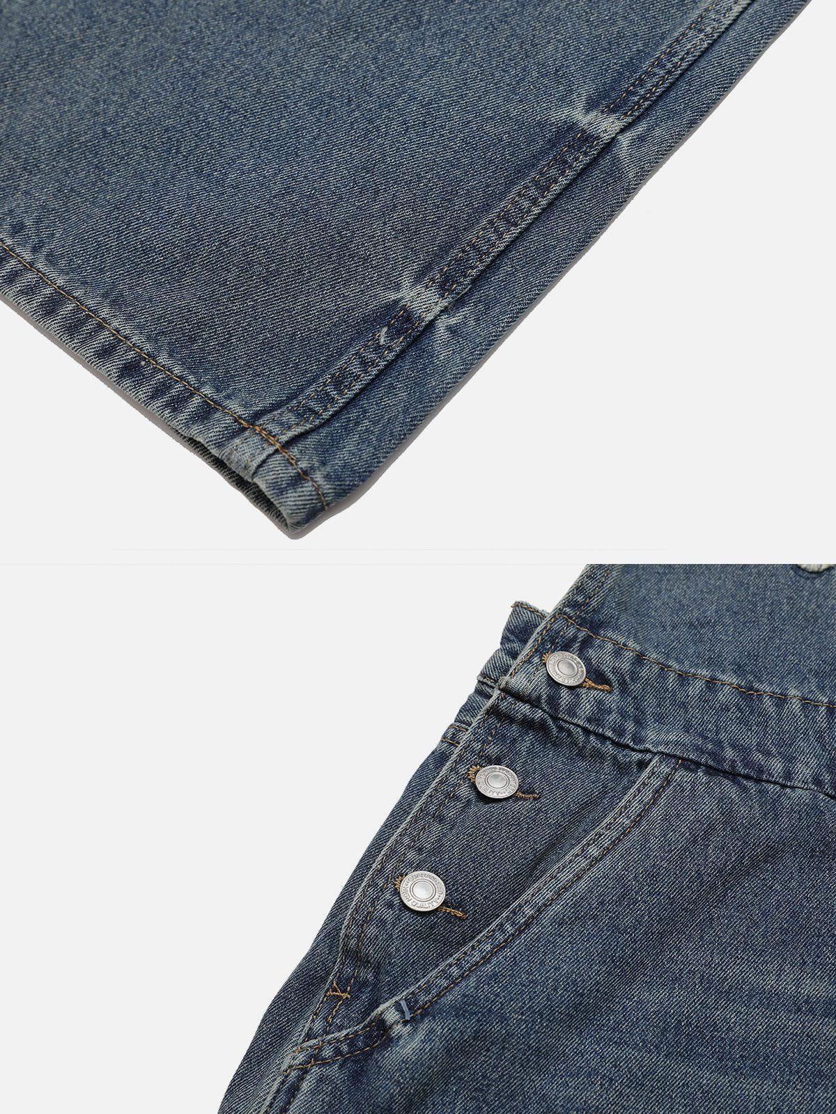 1984® - Butterfly Embroidered Patch Jeans - 1984brand