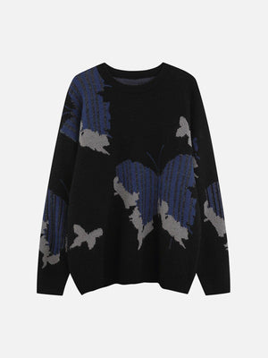 1984® - Butterfly Shadow Knit Sweater - 1984brand