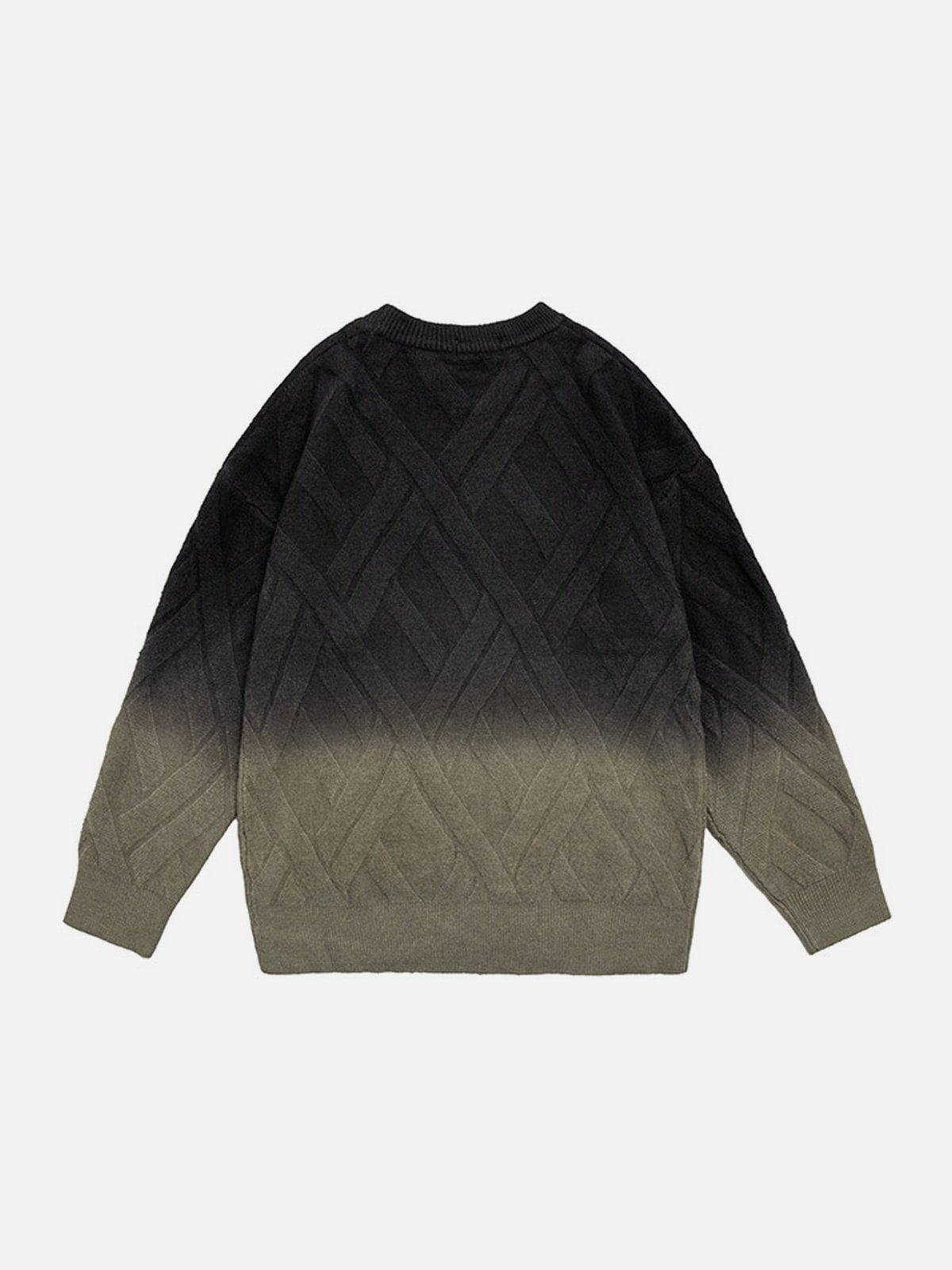 1984® - Colorblock Gradient Sweater - 1984brand