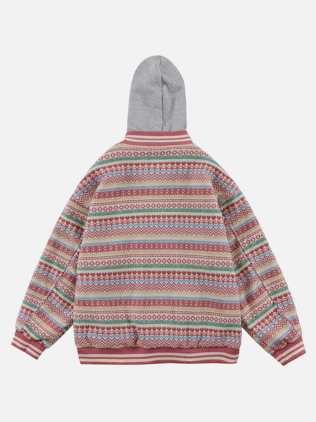 1984® - Colorful Knit Hoodie - 1984brand