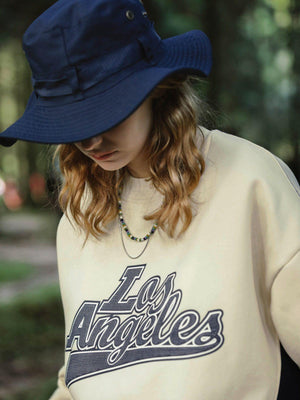 1984® - Contrast Faux Embroidery Print Sweatshirt - 1984brand