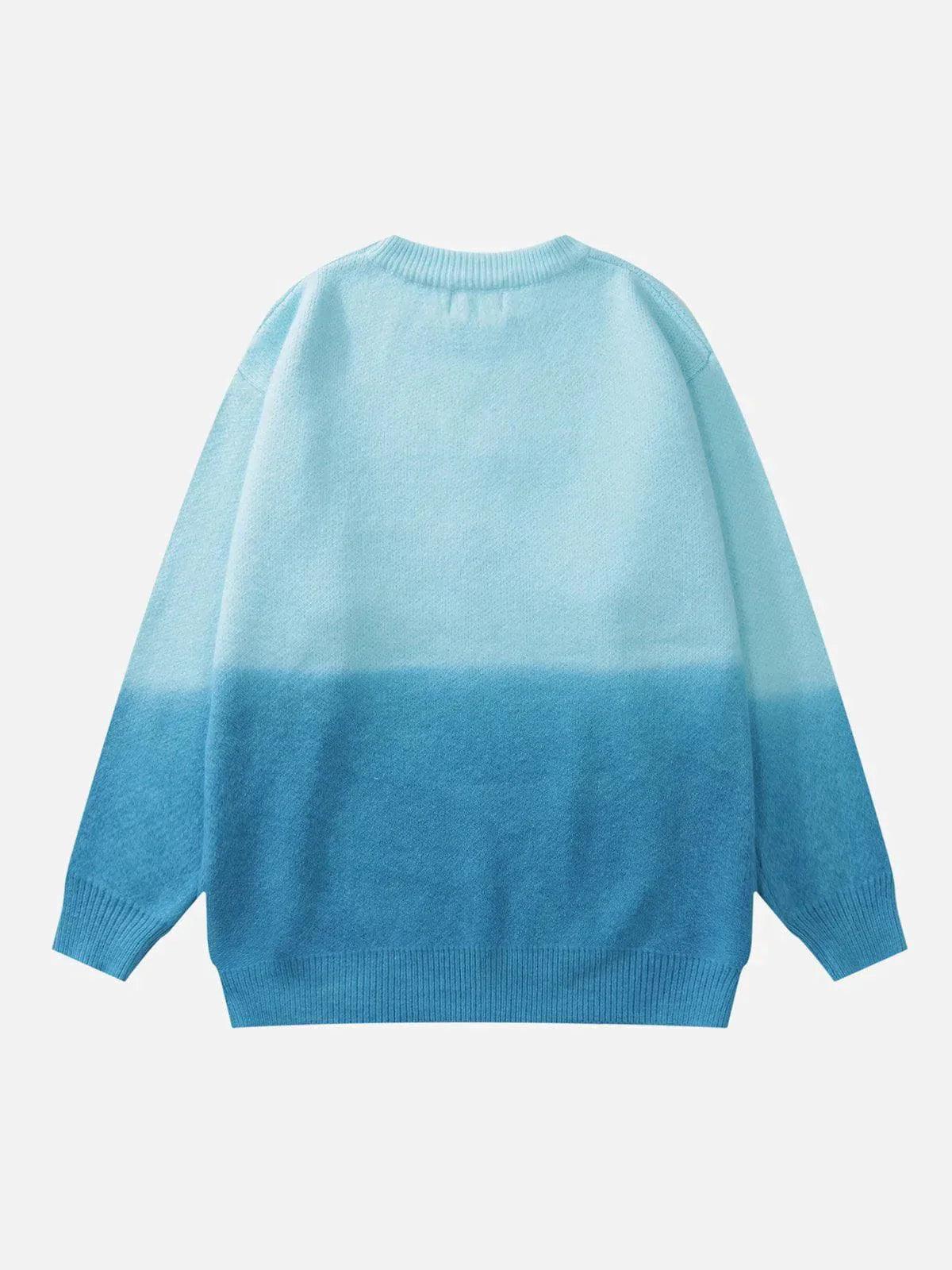 1984® - Contrast Gradient Sweater - 1984brand