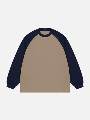 1984® - Contrast Splicing Sweatshirt - 1984brand