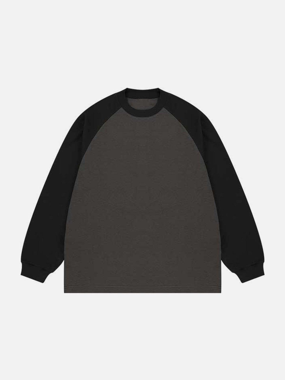1984® - Contrast Splicing Sweatshirt - 1984brand