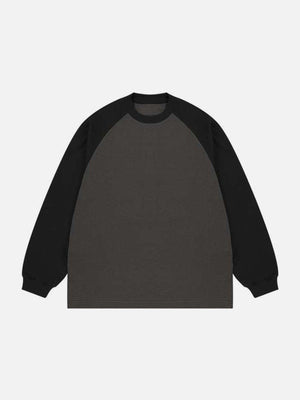 1984® - Contrast Splicing Sweatshirt - 1984brand