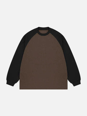 1984® - Contrast Splicing Sweatshirt - 1984brand