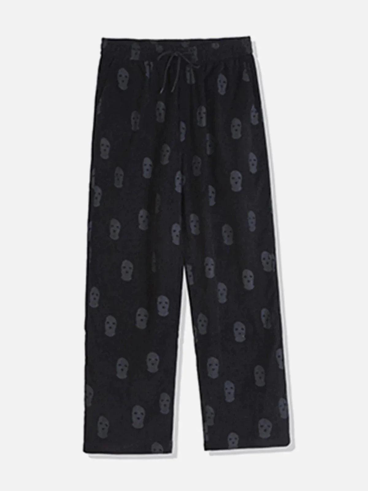 1984® - Corduroy Mask Print Pants - 1984brand