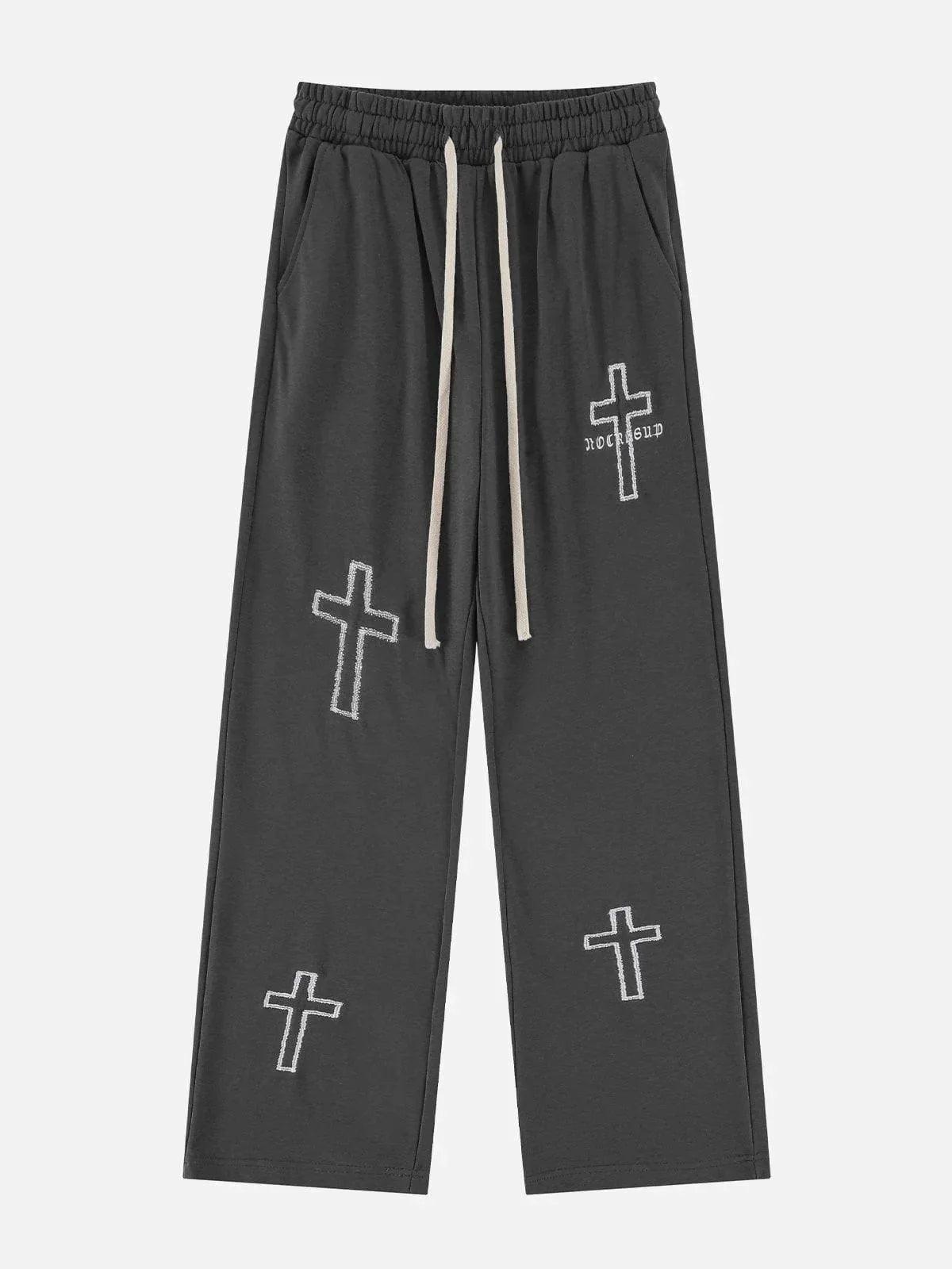 1984® - Cross Embroidery Pants - 1984brand