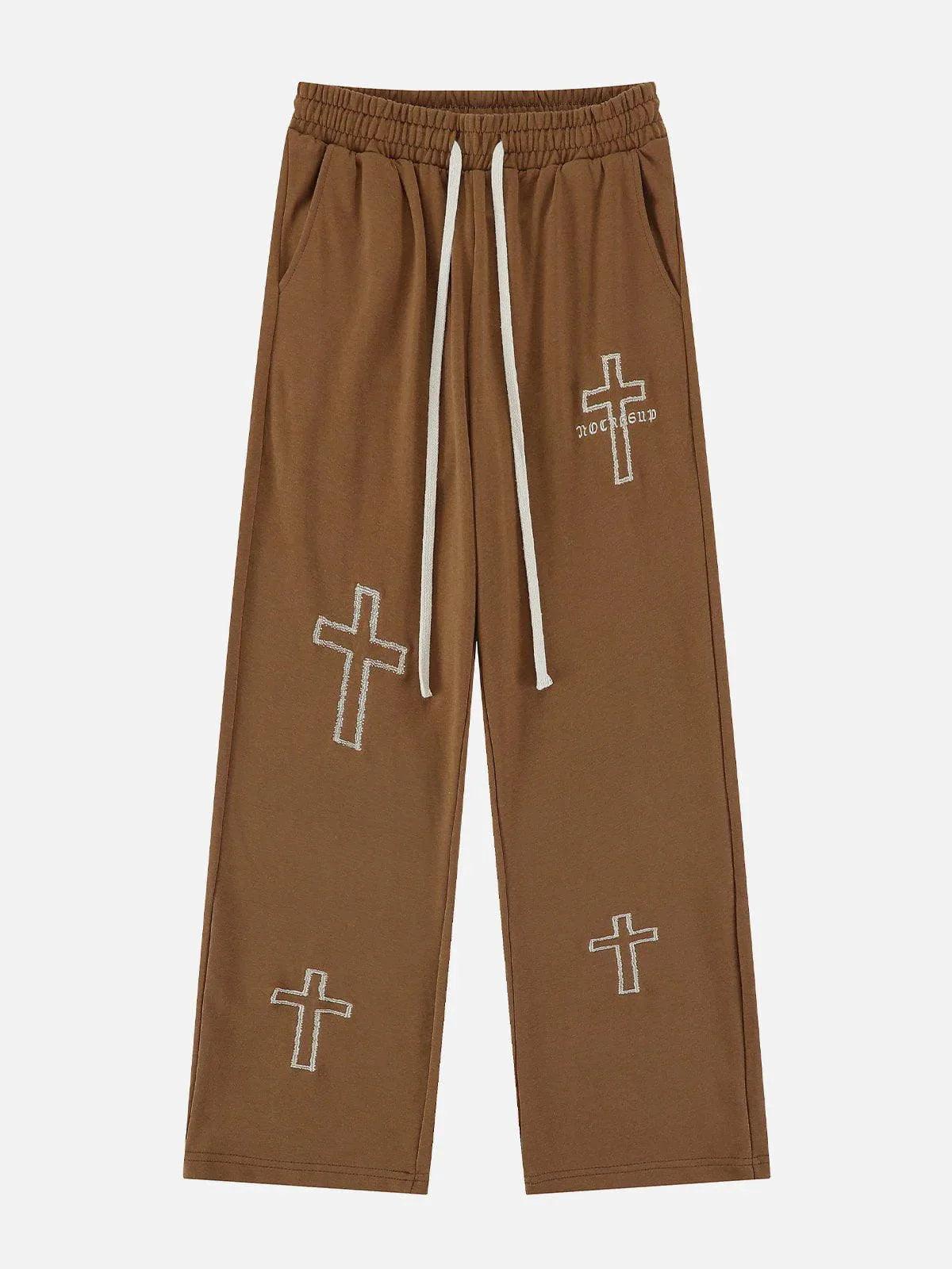 1984® - Cross Embroidery Pants - 1984brand