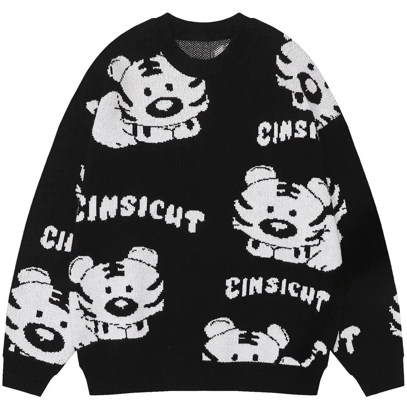 1984® - Cute Tiger Knit Sweater - 1984brand