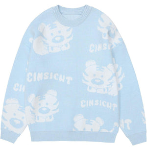 1984® - Cute Tiger Knit Sweater - 1984brand