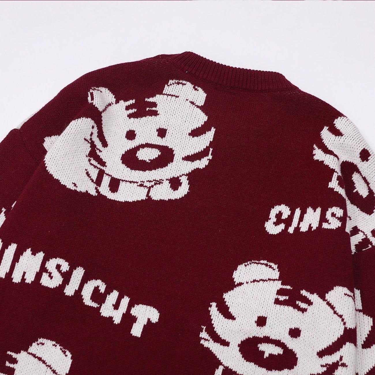 1984® - Cute Tiger Knit Sweater - 1984brand