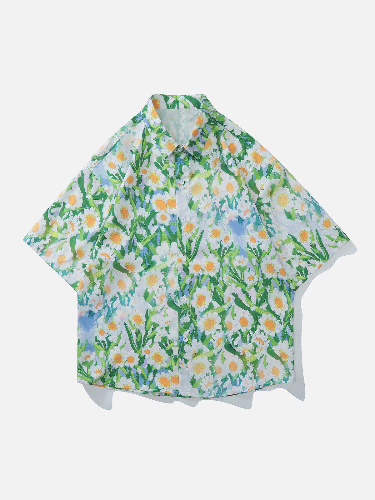 1984® - Daisy Element Short Sleeve Shirts - 1984brand