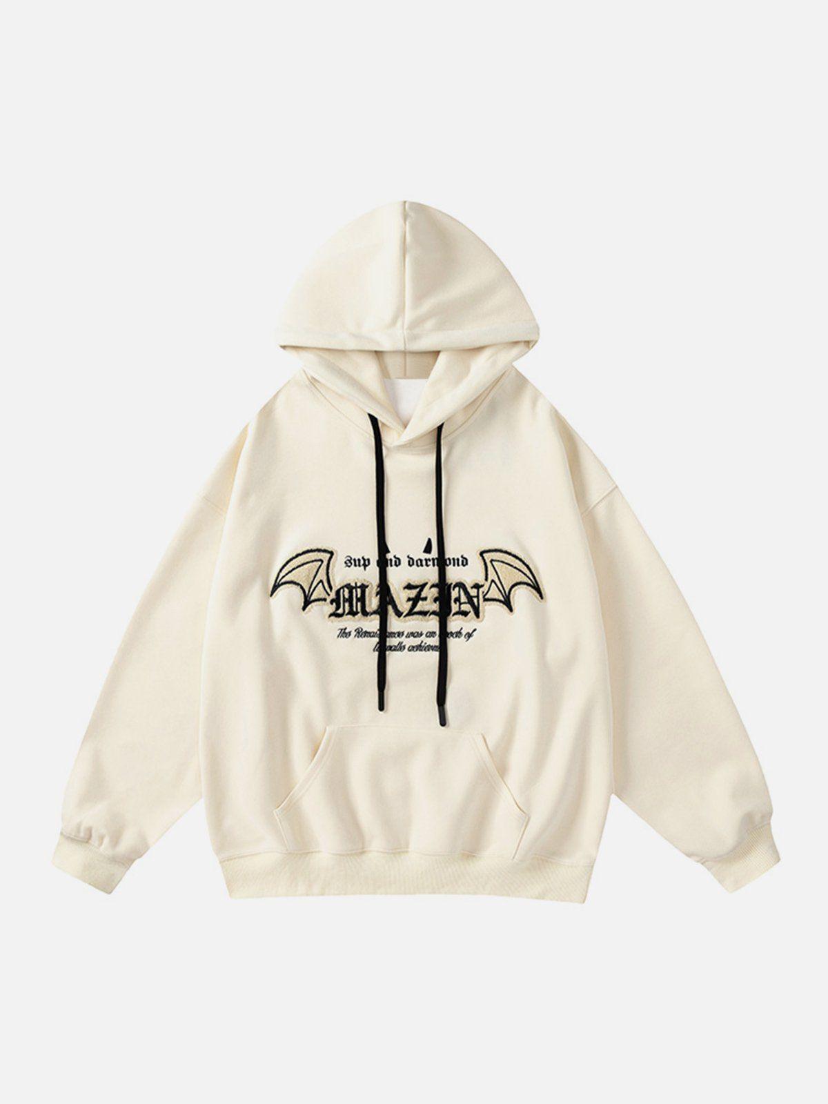 1984® - Devil's Wings Embroidery Hoodie - 1984brand