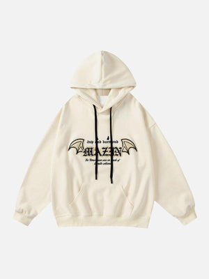 1984® - Devil's Wings Embroidery Hoodie - 1984brand