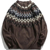 1984® - Diamond Pattern Stitching Knit Sweater - 1984brand