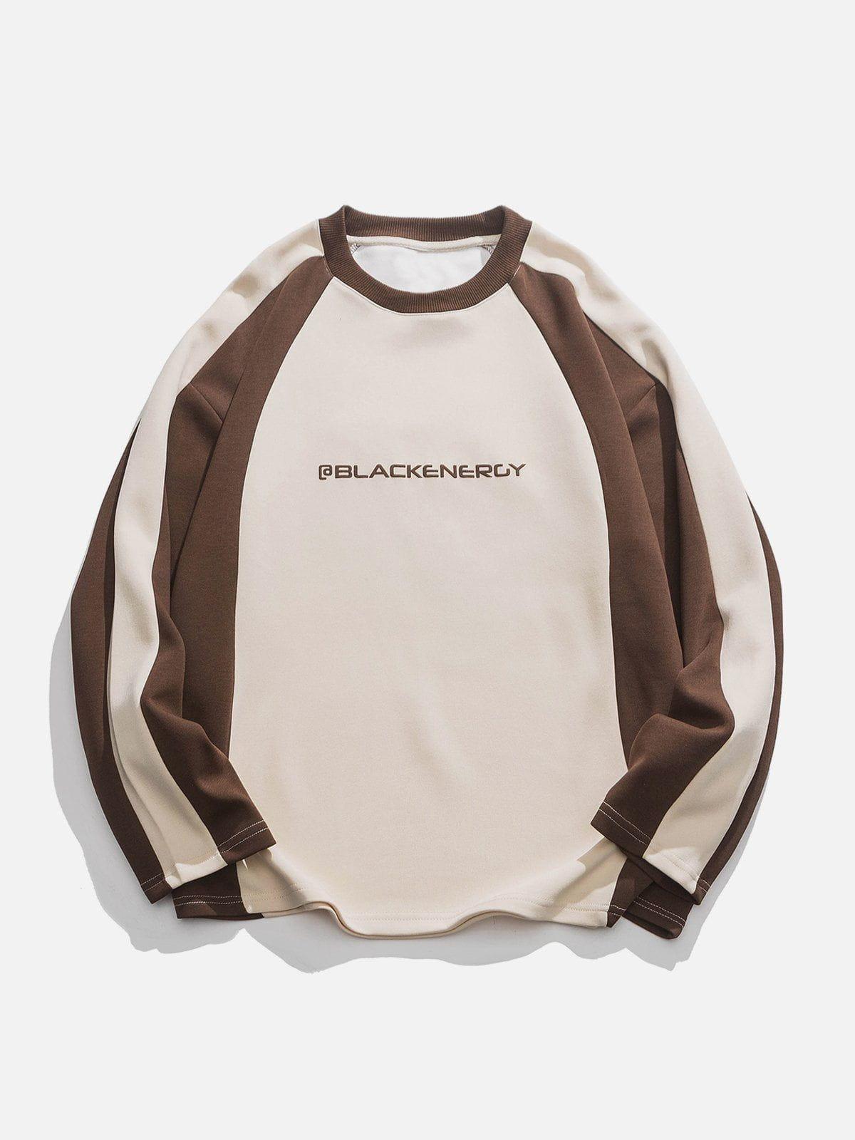 1984® - Digital Print Color Blocking Sweatshirt - 1984brand