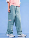 1984® - Dimensional Print Leg Straps Pants - 1984brand