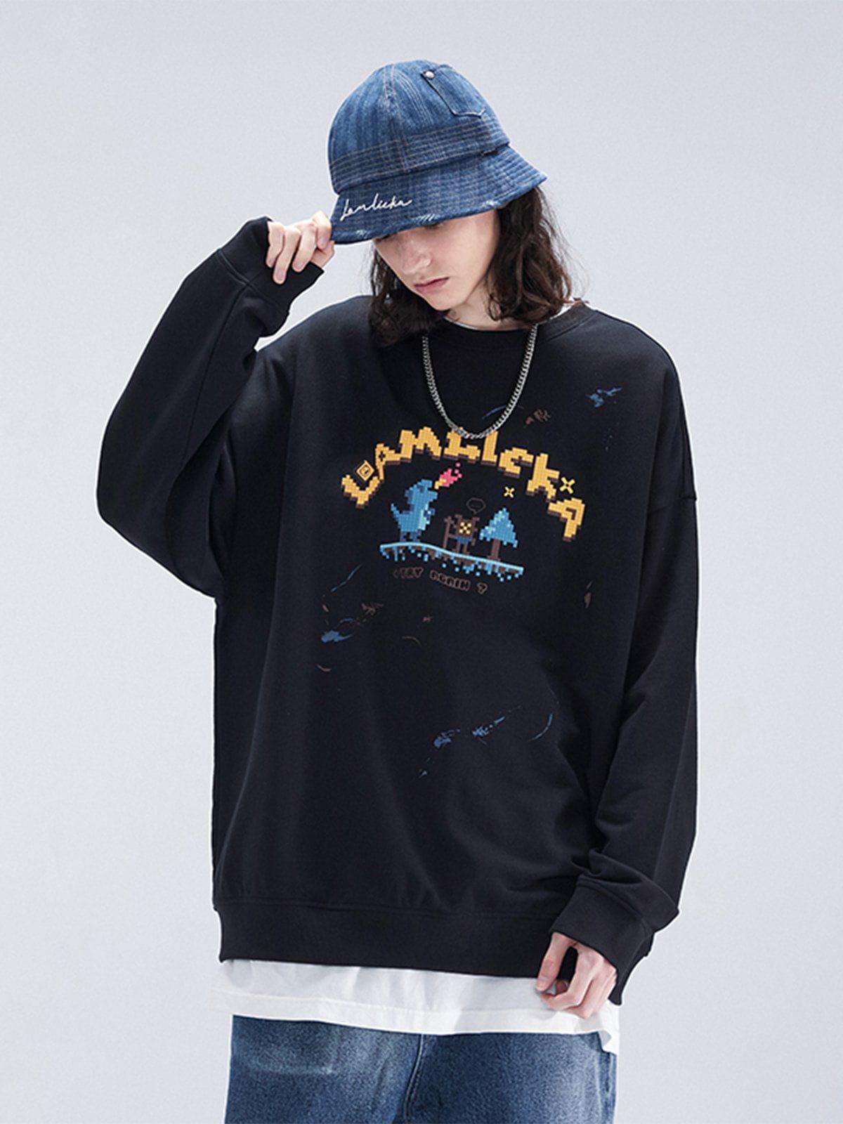 1984® - Dinosaurs Graphic Sweatshirt - 1984brand