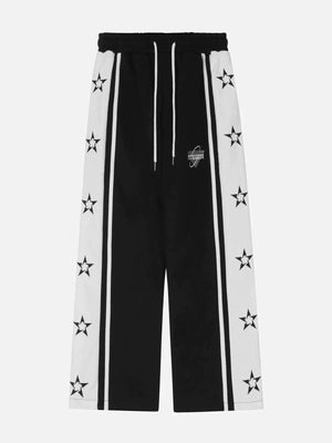 1984® - Embroidered Colorblocking Pants - 1984brand