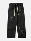 1984® - Embroidered Drawstring Jeans - 1984brand