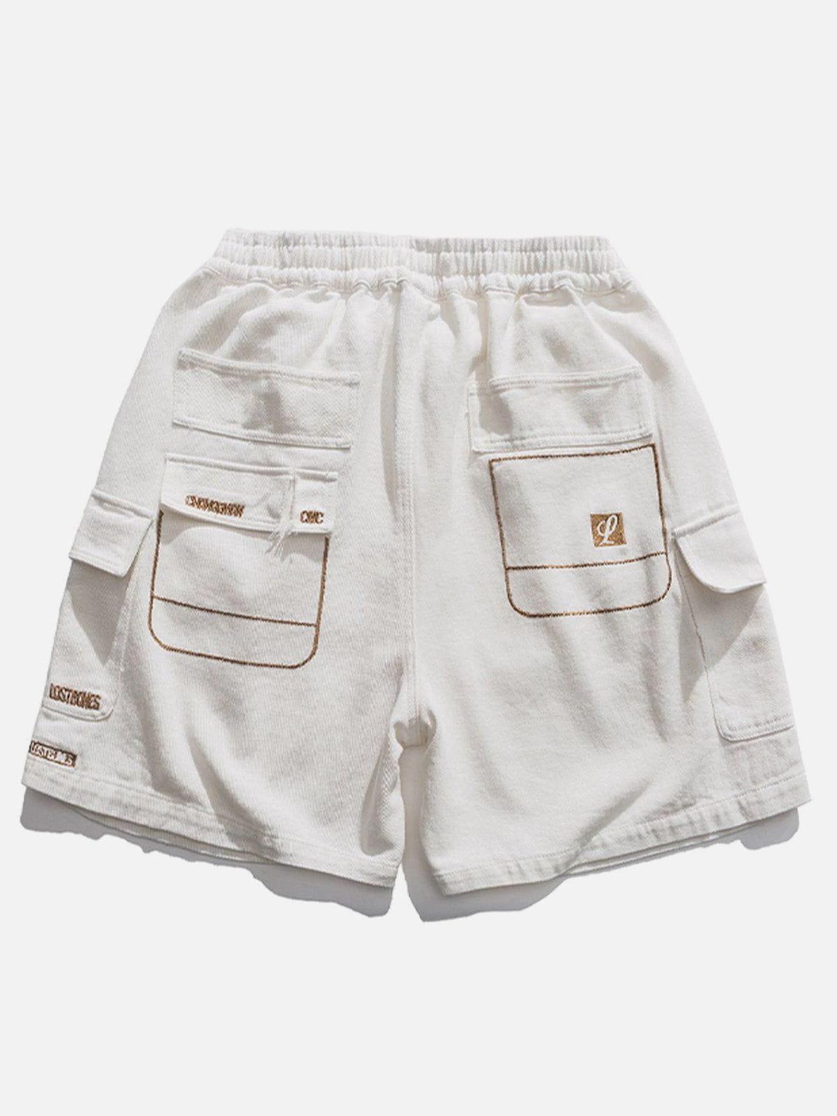 1984® - Embroidered Letter Shorts - 1984brand