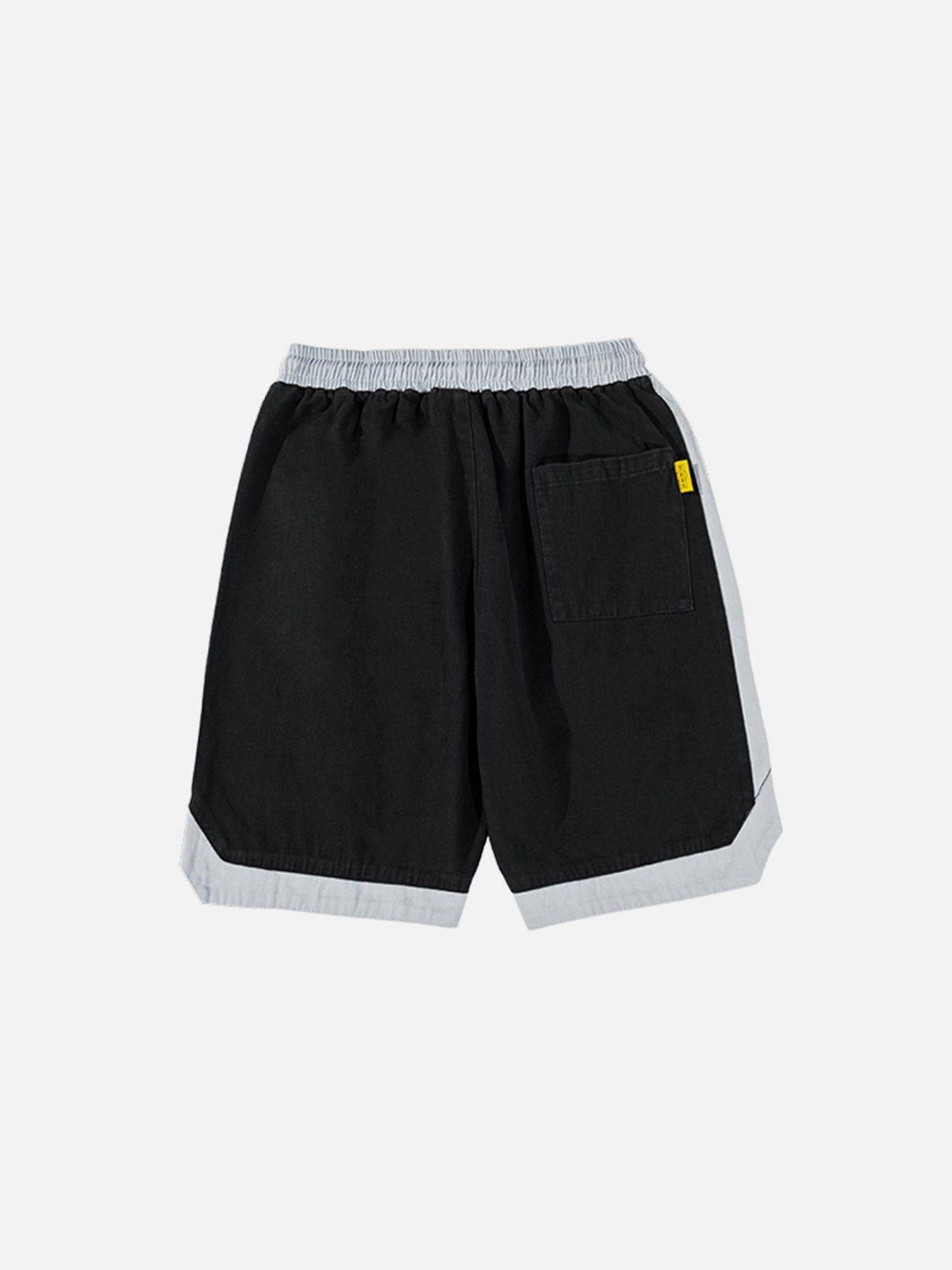 1984® - Embroidered Patchwork Shorts - 1984brand