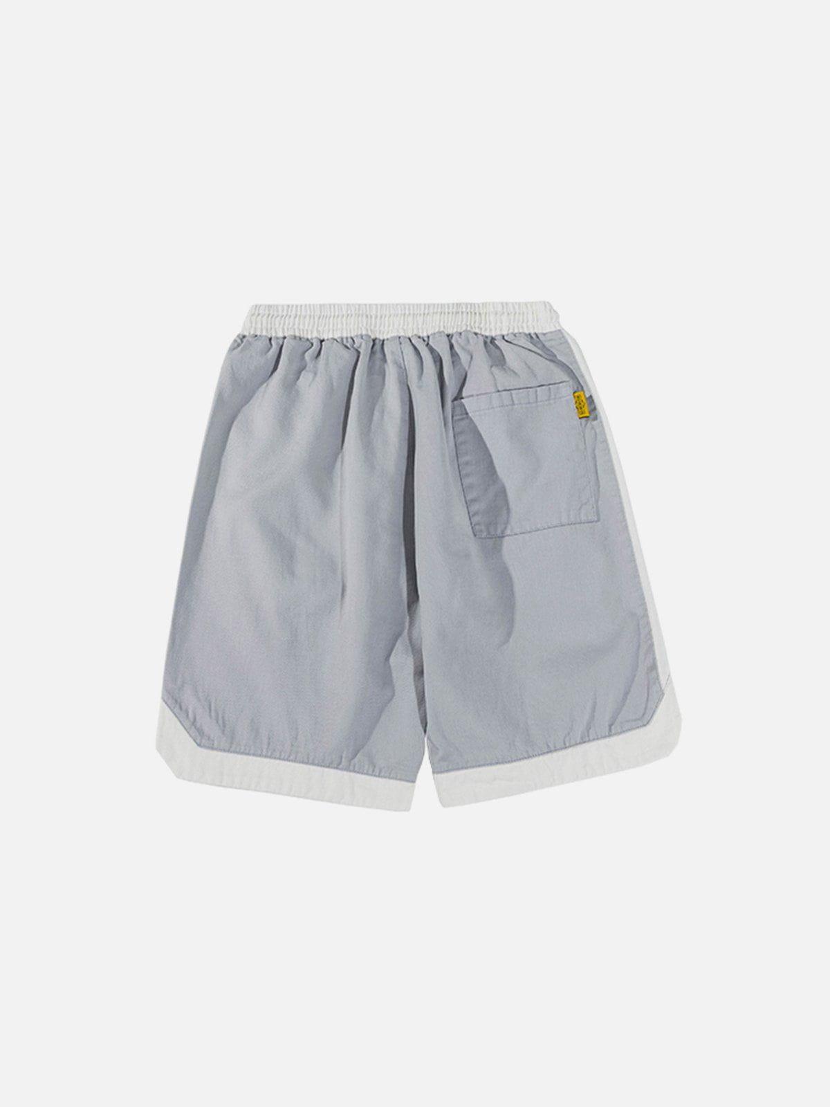 1984® - Embroidered Patchwork Shorts - 1984brand