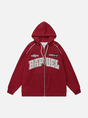 1984® - Embroidered Star Letter Hoodie - 1984brand