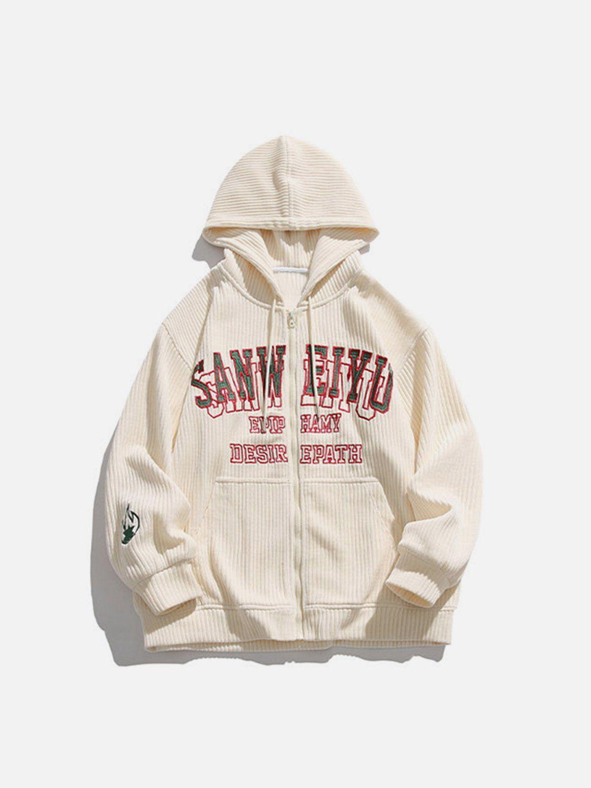 1984® - Embroidery 3D Letter Hoodie - 1984brand