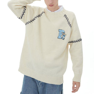 1984® - Embroidery Bear Knit Sweater - 1984brand