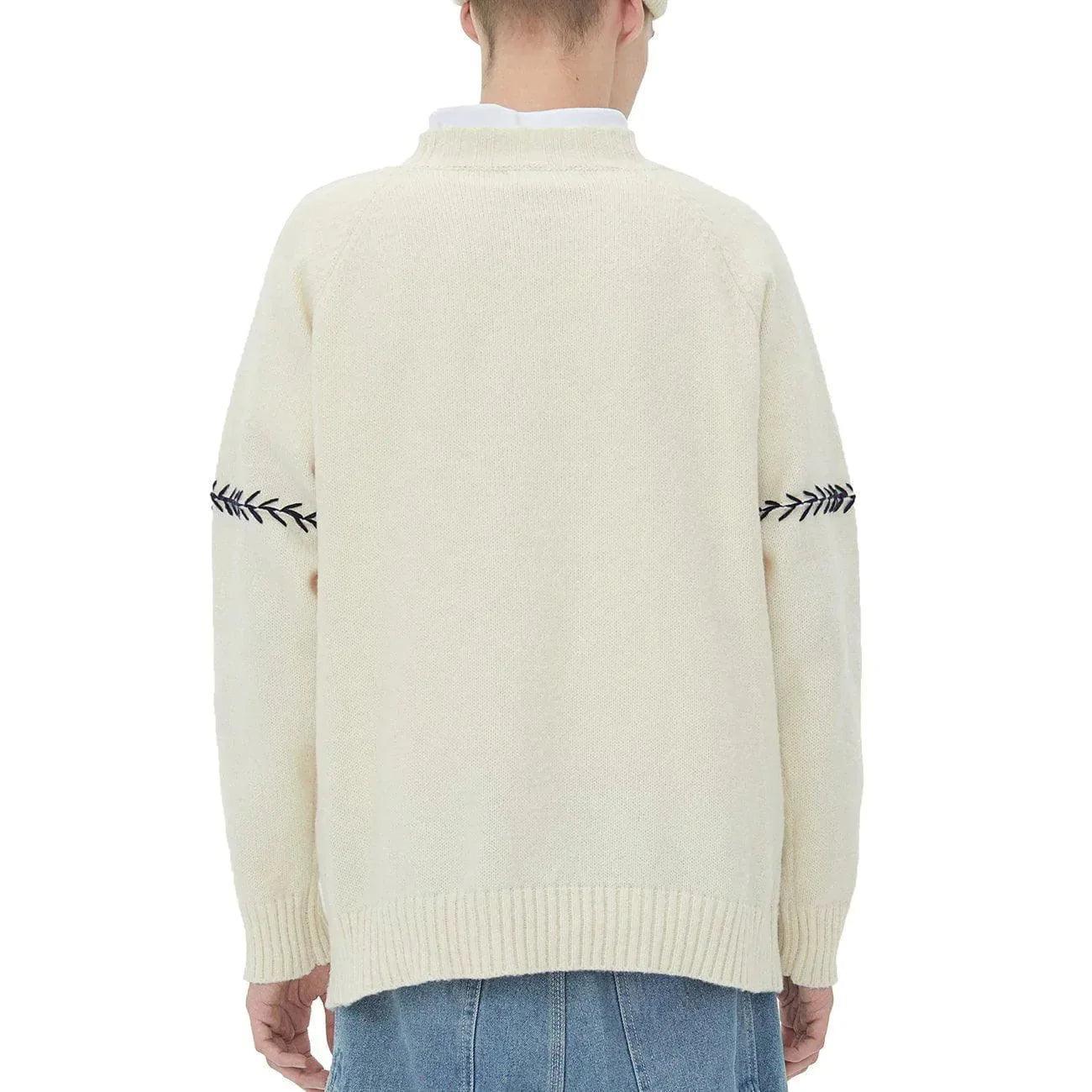 1984® - Embroidery Bear Knit Sweater - 1984brand