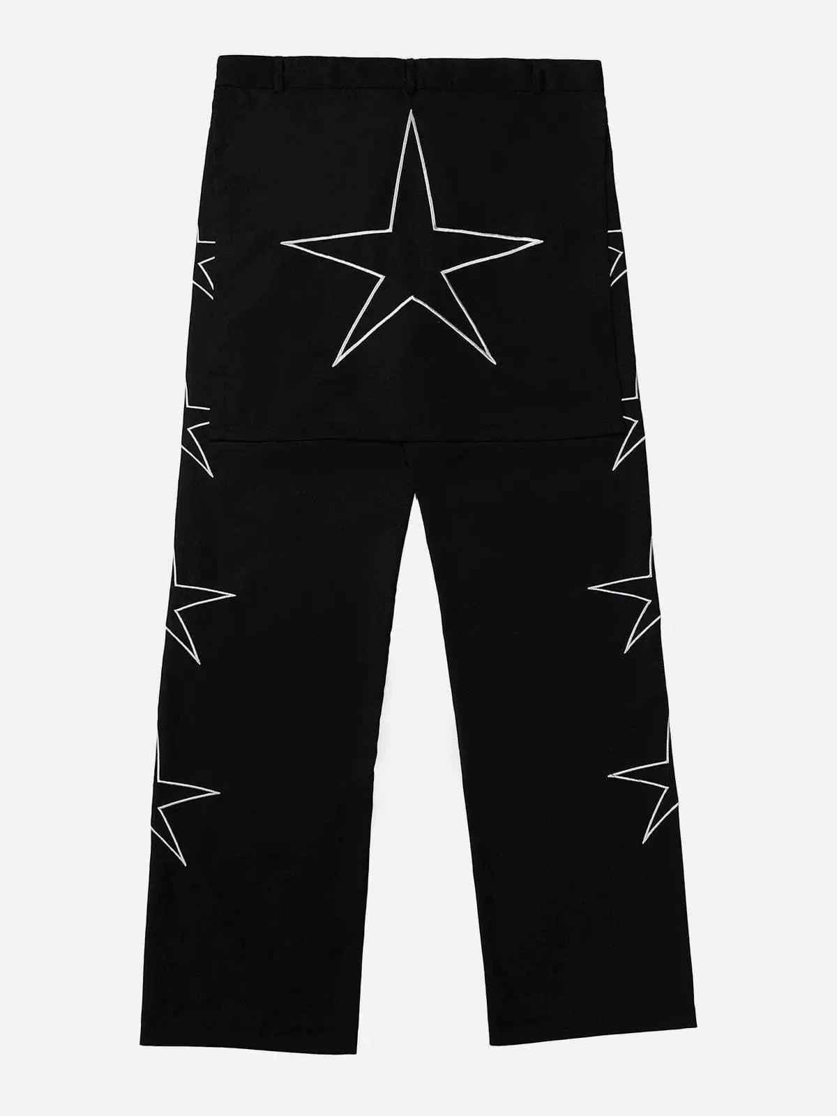 1984® - Embroidery Letters Star Pants - 1984brand