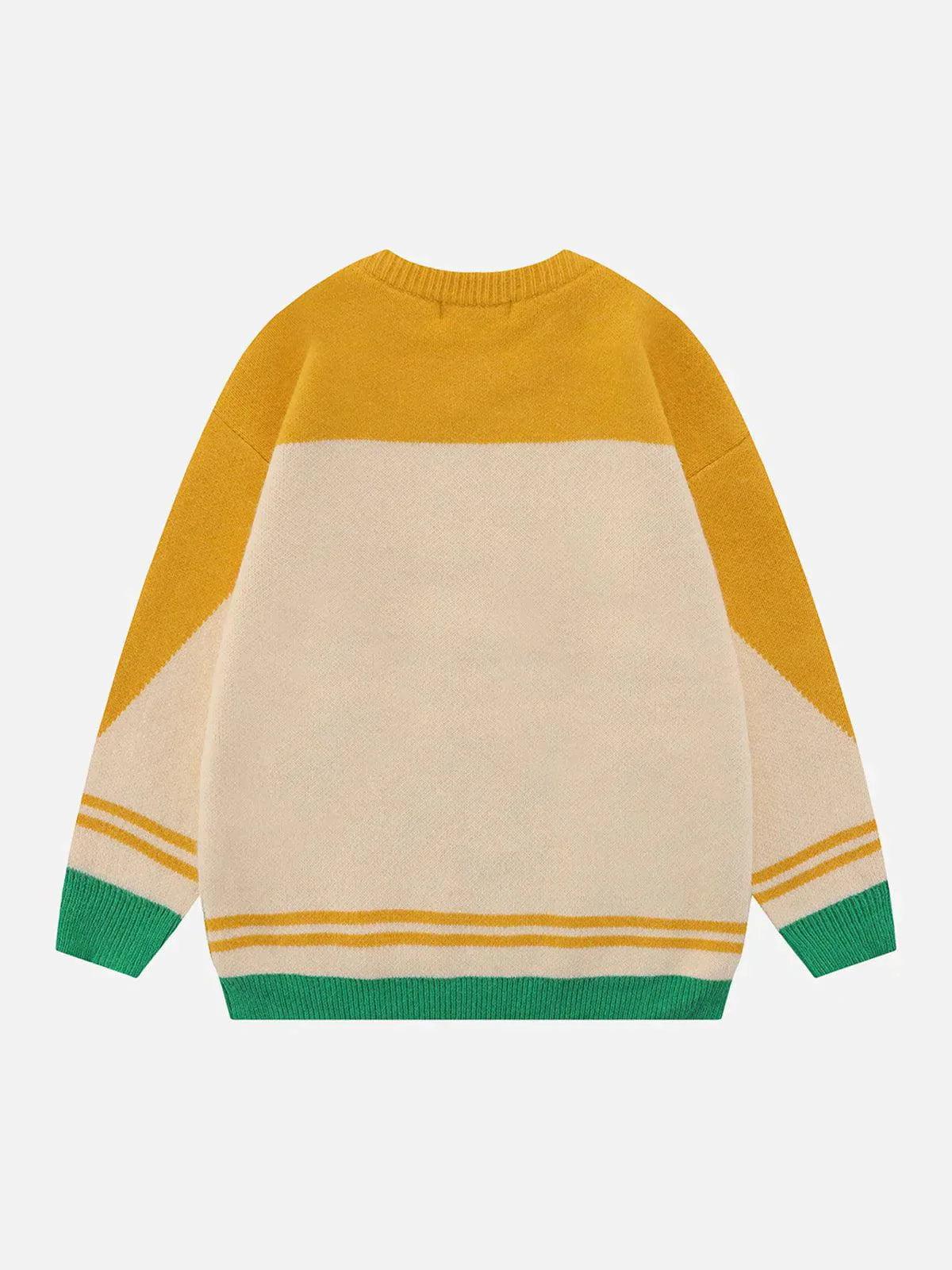 1984® - Embroidery Pullover Sweater - 1984brand