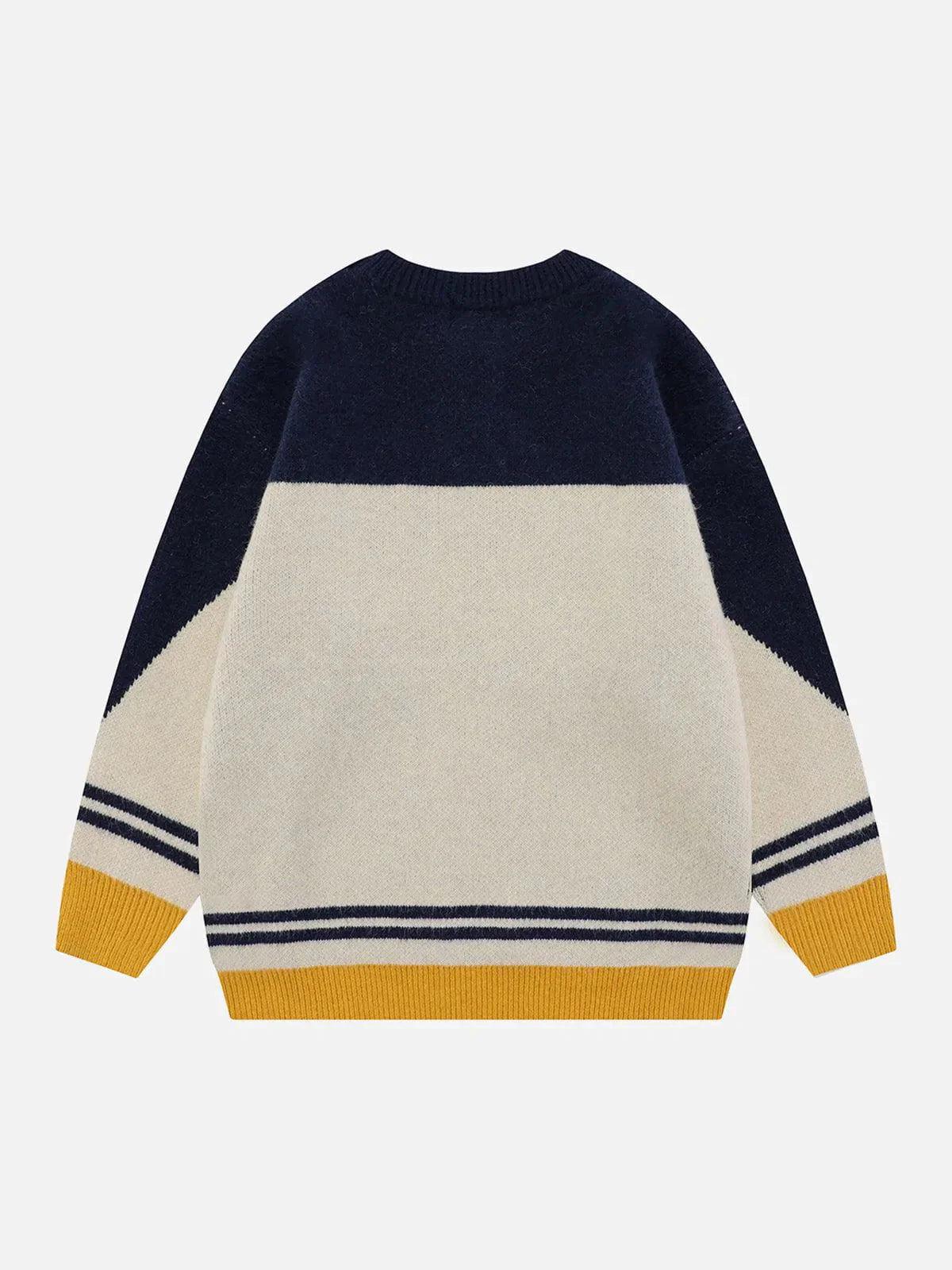 1984® - Embroidery Pullover Sweater - 1984brand