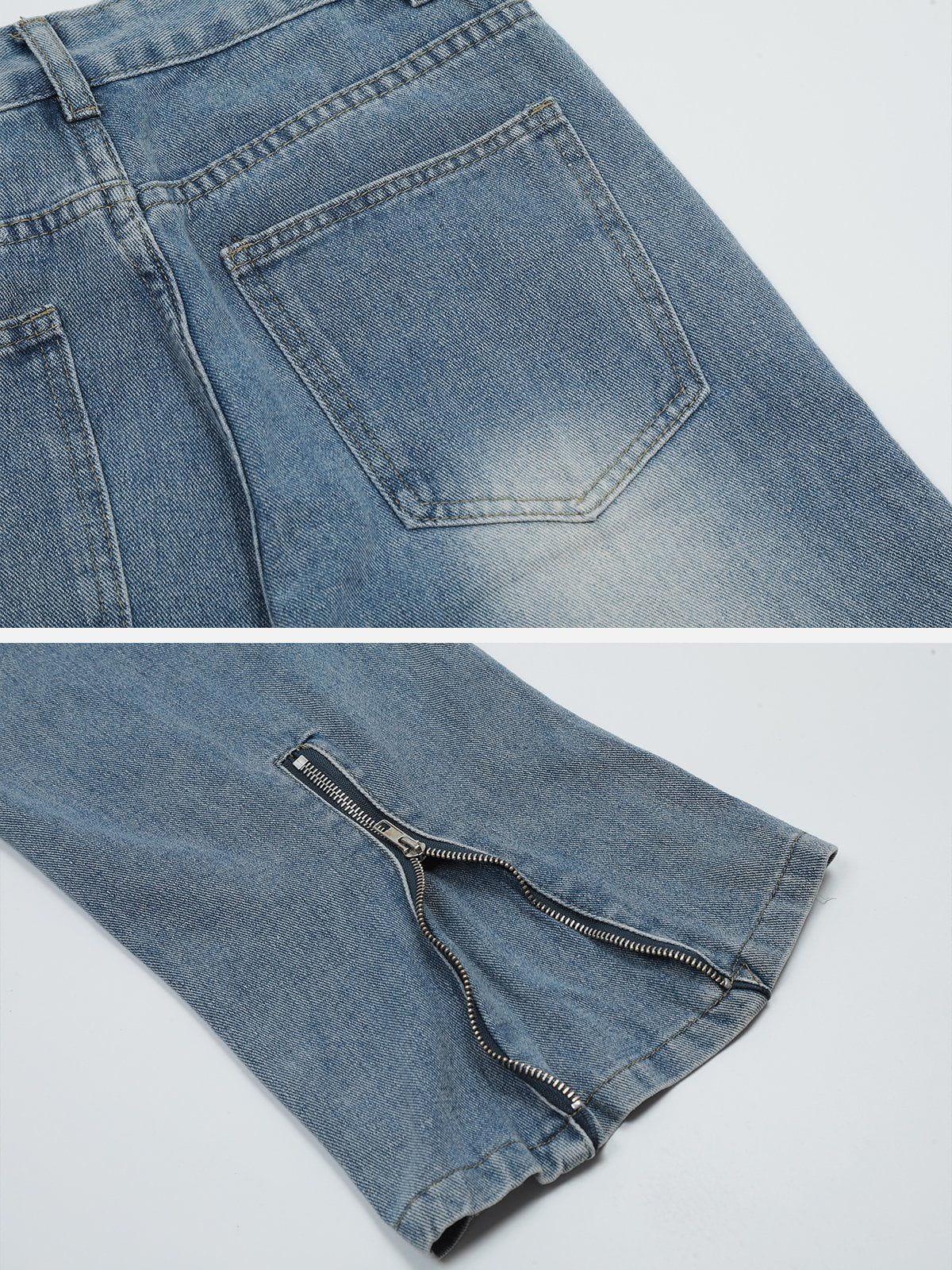 1984® - Fake Two Piece Raw Jeans - 1984brand