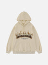 1984® - Flame Flocking Letters Hoodie - 1984brand