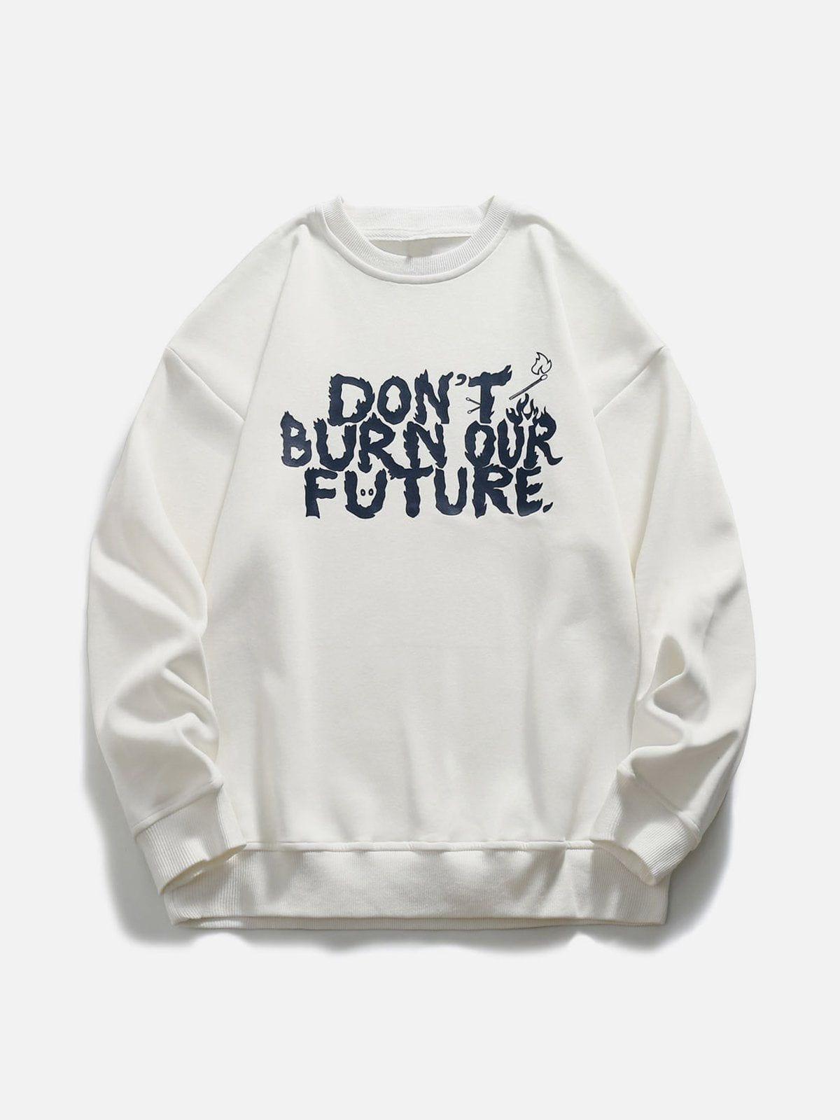 1984® - Flame Letter Sweatshirt - 1984brand