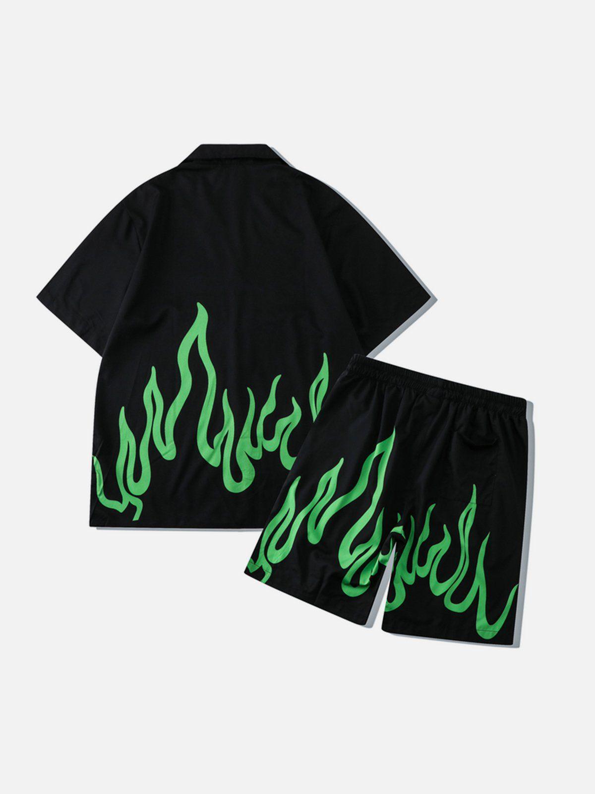 1984® - Flame Print Shorts - 1984brand