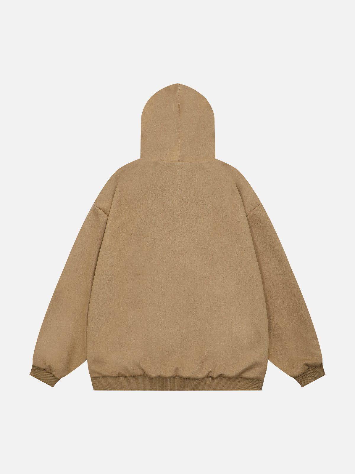 1984® - Flame Zipper Design Hoodie - 1984brand