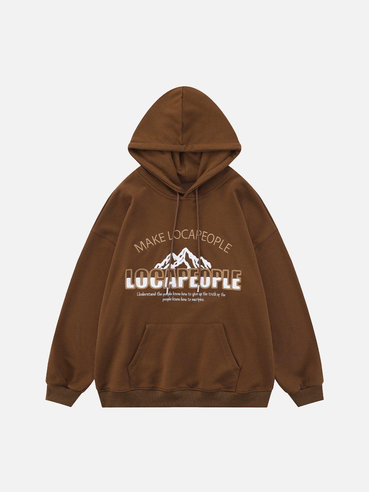 1984® - Flocked Mountain Hoodie - 1984brand