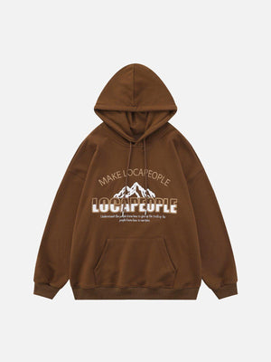1984® - Flocked Mountain Hoodie - 1984brand
