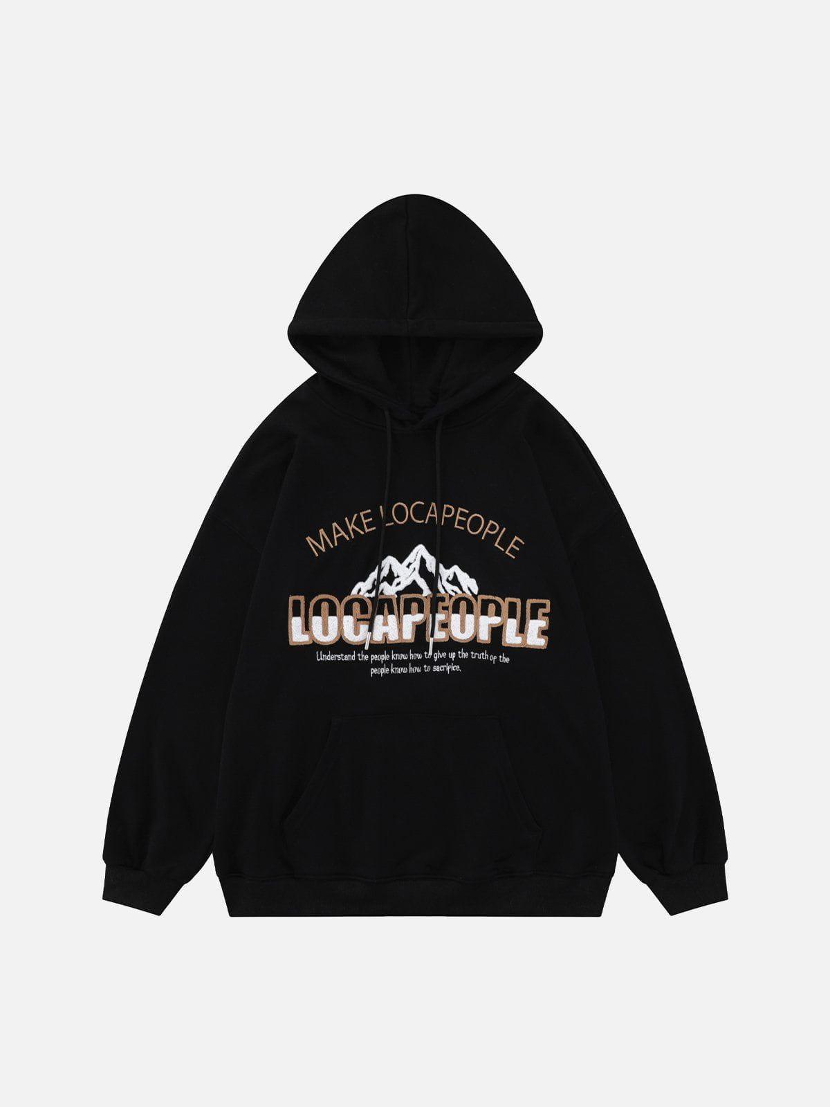 1984® - Flocked Mountain Hoodie - 1984brand